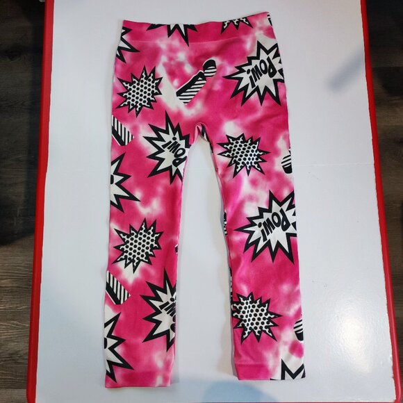 NOBO No Boundaries leggings crop pink POW pattern women's junior size M (7/9) - Picture 3 of 9